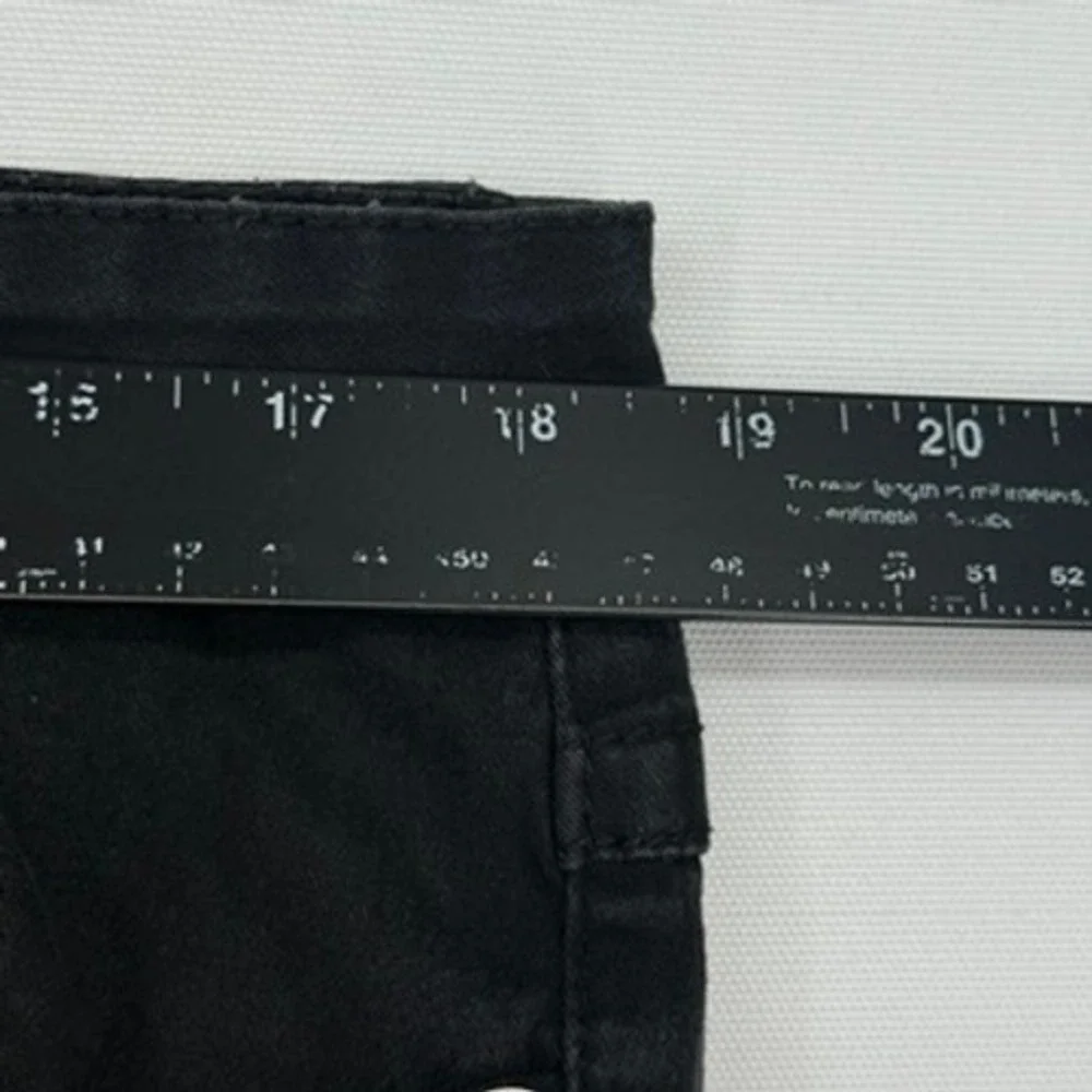 True Religion Johnny Super Pants Mens 38 Black Vintage Goth Grunge Punk Skater